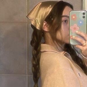 set of 3 satin bandana-style headbands